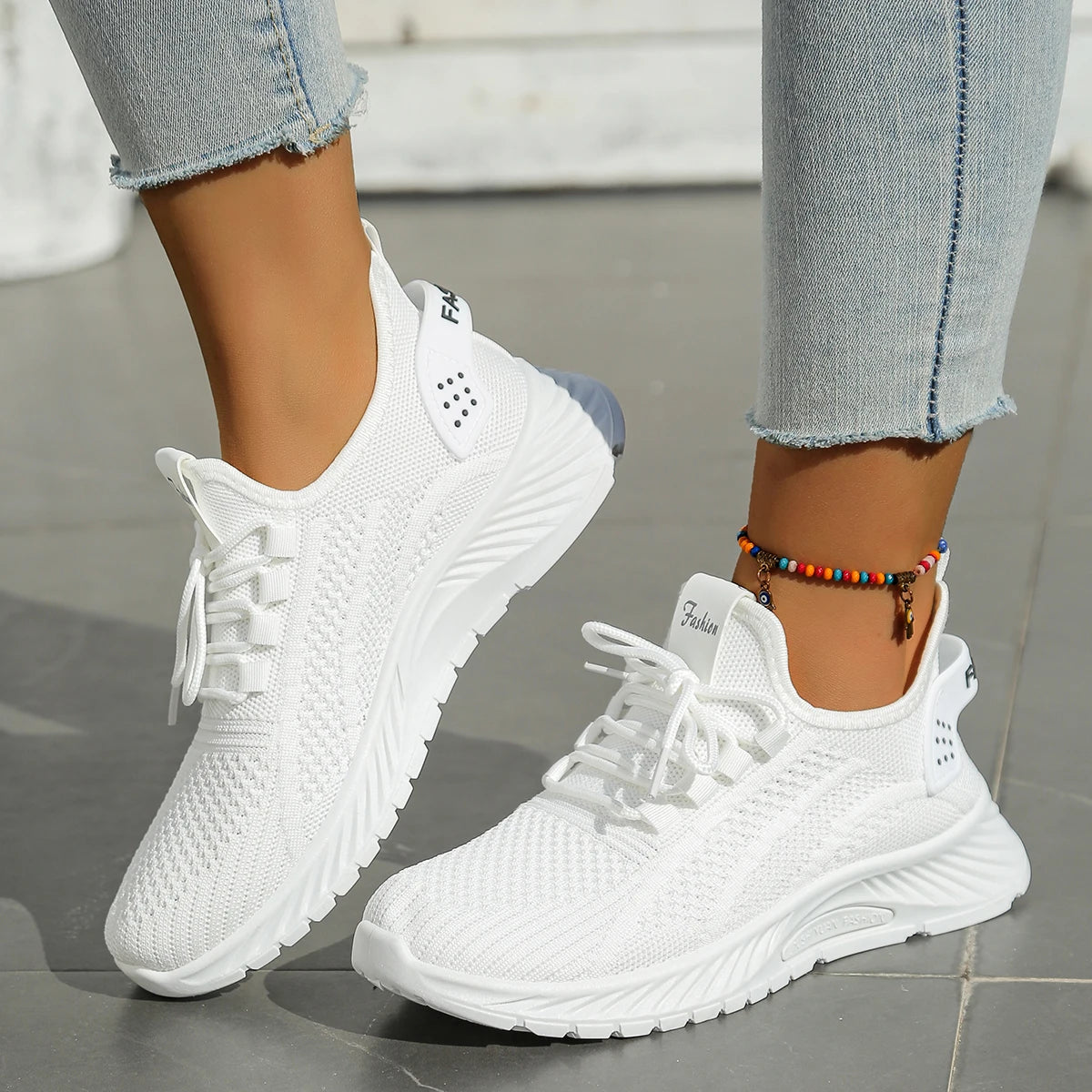 🔥 50% OFF – Women’s Lightweight Flyknit Comfort Sneakers