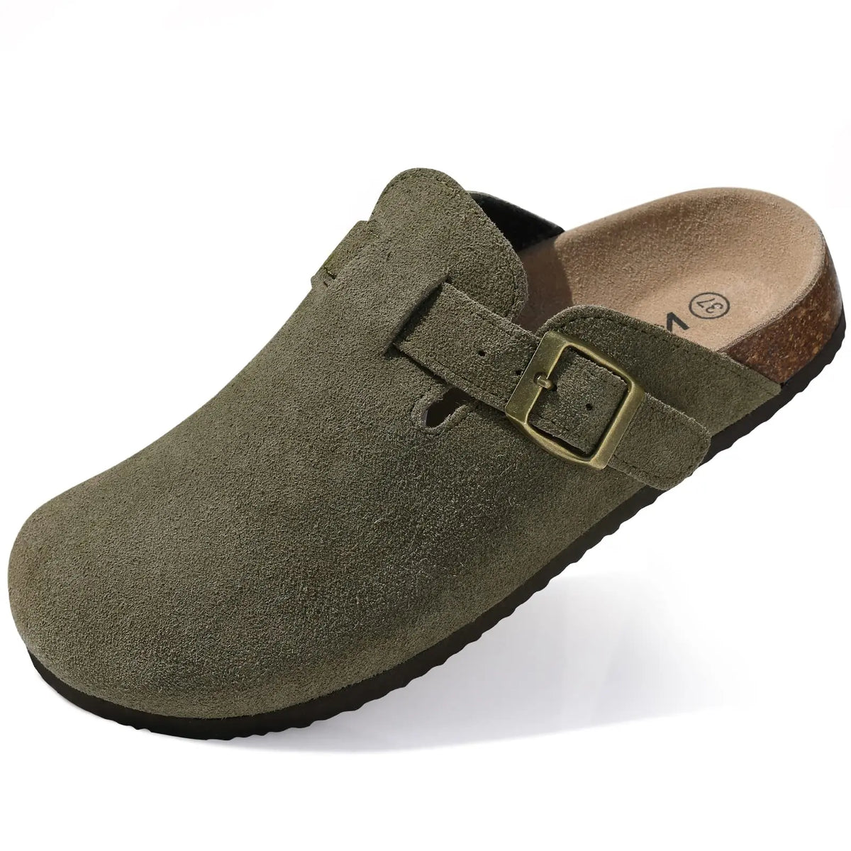 🔥 50% OFF – Unisex Genuine Suede Arch Support Clogs