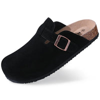 cow suede-Black