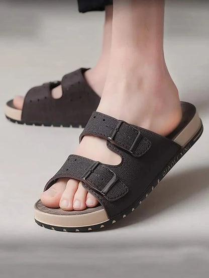 🔥 50% OFF – Men’s Adjustable Buckle Comfort Sandals