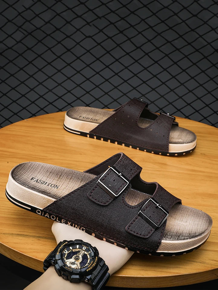 🔥 50% OFF – Men’s Adjustable Buckle Comfort Sandals