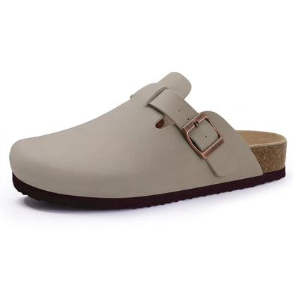 🔥 50% OFF – Unisex Genuine Suede Arch Support Clogs