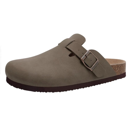 🔥 50% OFF – Unisex Genuine Suede Arch Support Clogs
