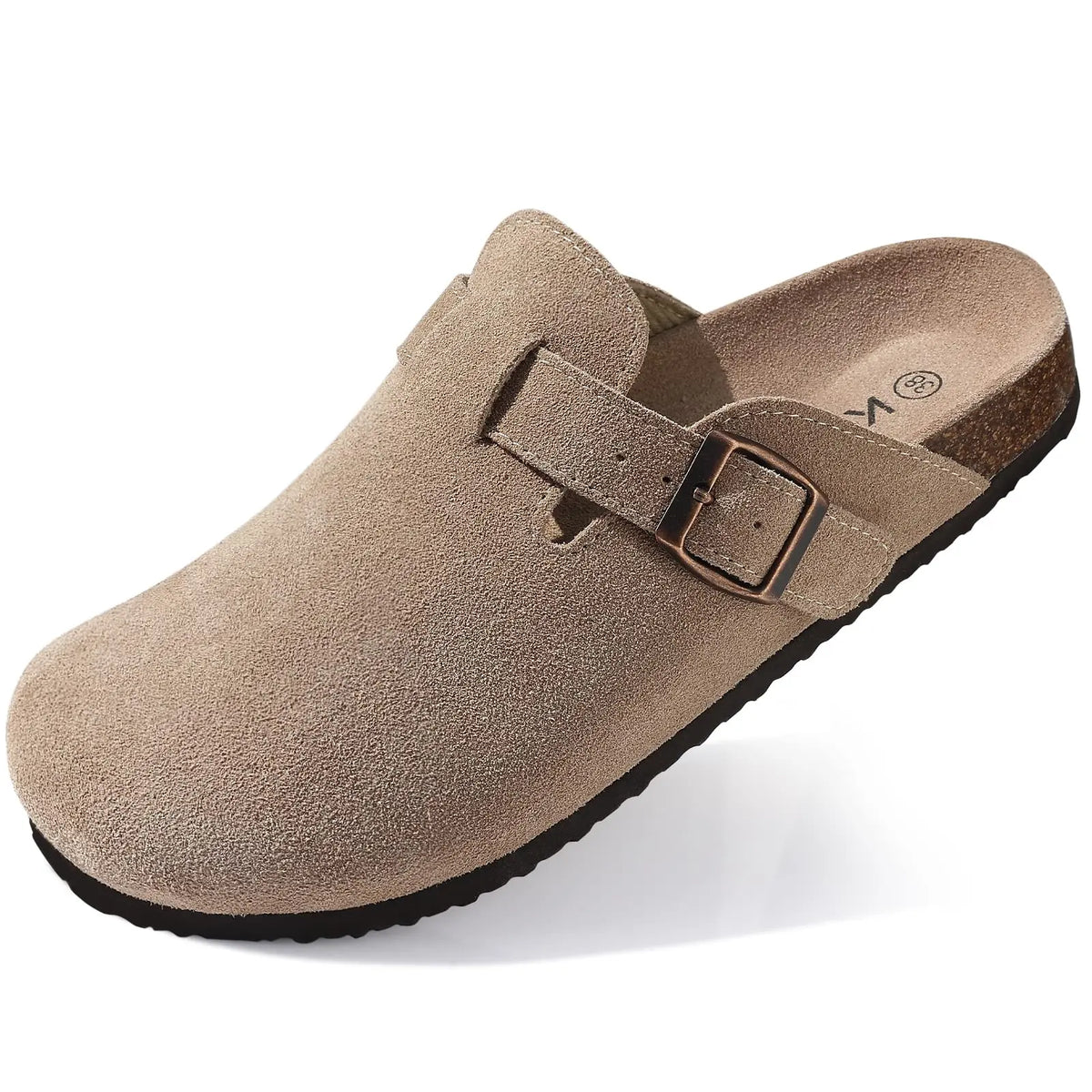 🔥 50% OFF – Unisex Genuine Suede Arch Support Clogs