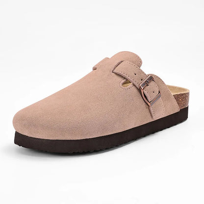 🔥 50% OFF – Unisex Genuine Suede Arch Support Clogs