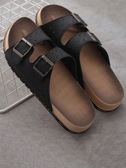 🔥 50% OFF – Men’s Adjustable Buckle Comfort Sandals
