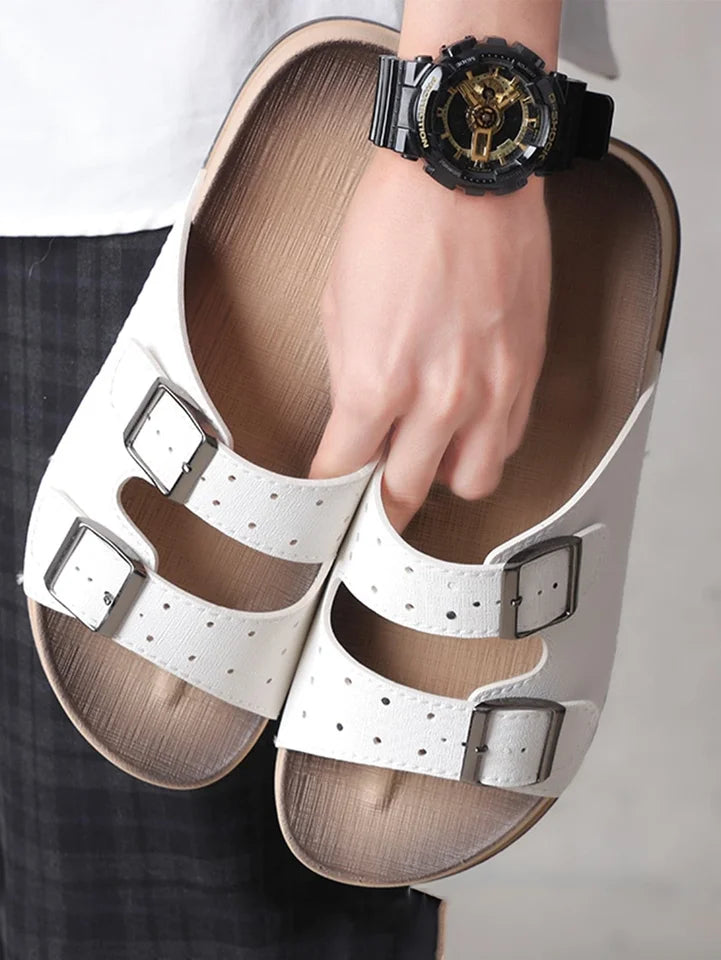 🔥 50% OFF – Men’s Adjustable Buckle Comfort Sandals