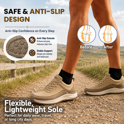 Unisex's Orthopedic Comfort Shoes for All-Day Walking, Knee & Back Pain Relief