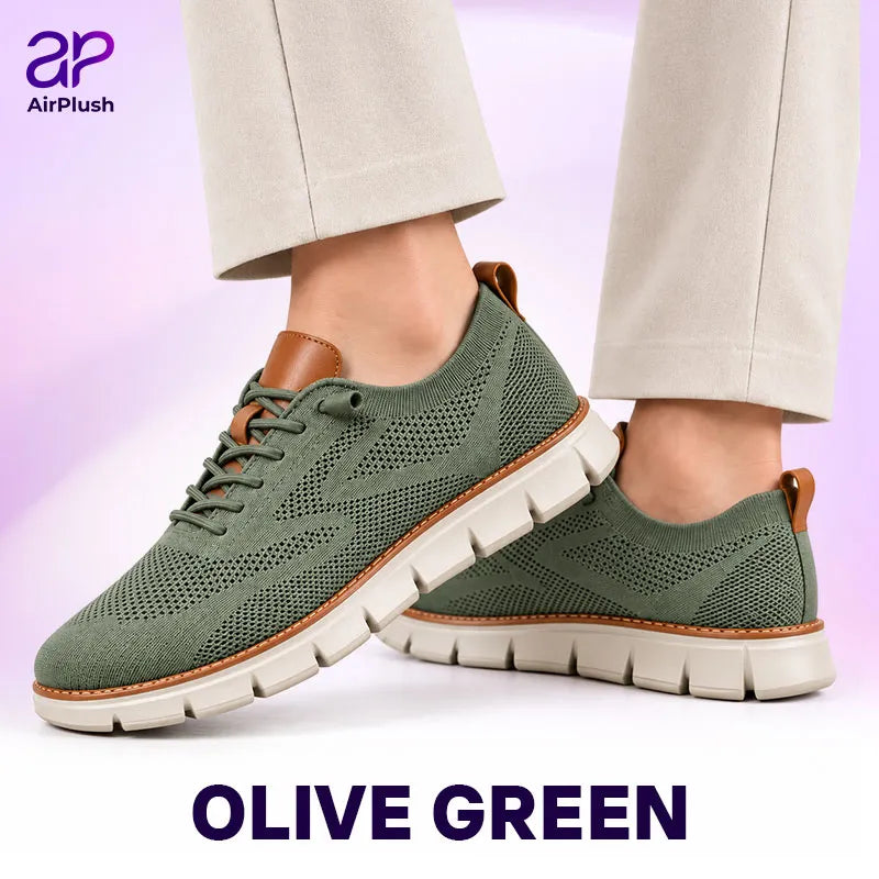 AirPlush - #1 Orthopedic Slip-On Oxfords for Seniors with Foot Pains