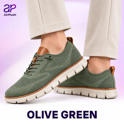 AirPlush - #1 Orthopedic Slip-On Oxfords for Seniors with Foot Pains