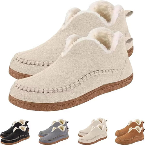 LAST DAY 55% OFF Women's Cozy Fleece-Lined Ankle Boots