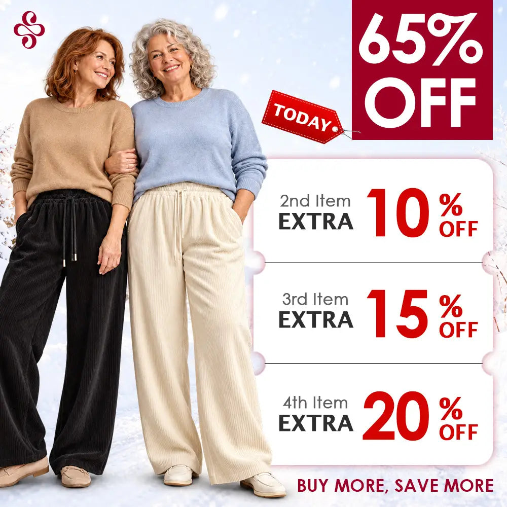 HazieWarm - 2026 Best Selling Cozy Stretch Corduroy Pants for Seniors