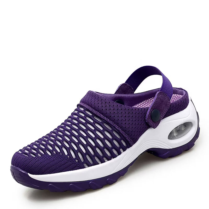 Women's Air Cushioned Slip-On Walking Shoes