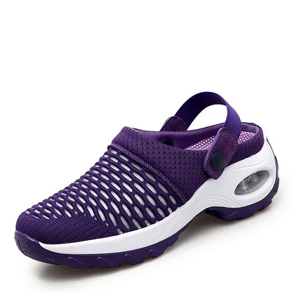 Women's Air Cushioned Slip-On Walking Shoes