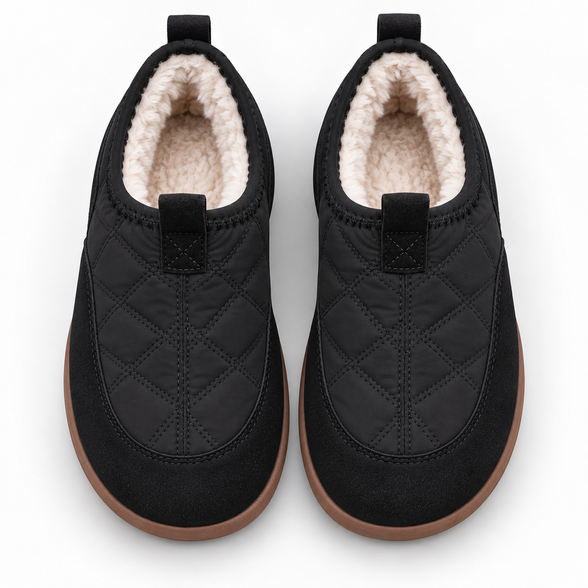 Comfortable Fleece-Lined Slip-On Shoes