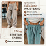 FlexaWarm - Cozy Stretch High-Waisted Corduroy Pants for Seniors
