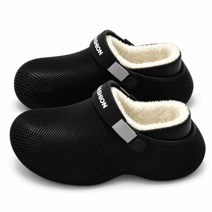 Fleece-Lined Back-Strap Clogs