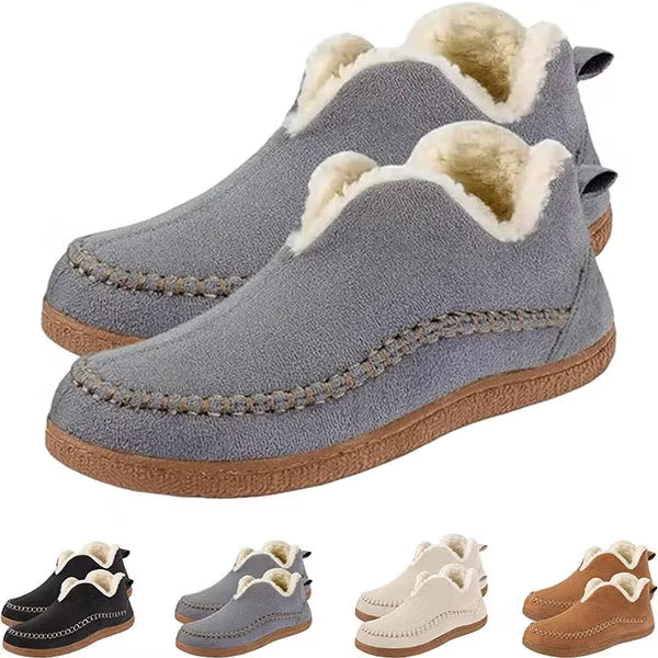 LAST DAY 55% OFF Women's Cozy Fleece-Lined Ankle Boots