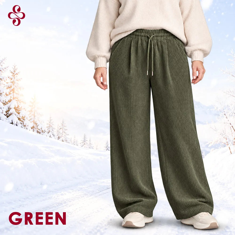 HazieWarm - 2026 Best Selling Cozy Stretch Corduroy Pants for Seniors