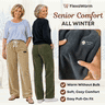 FlexaWarm - Cozy Stretch High-Waisted Corduroy Pants for Seniors