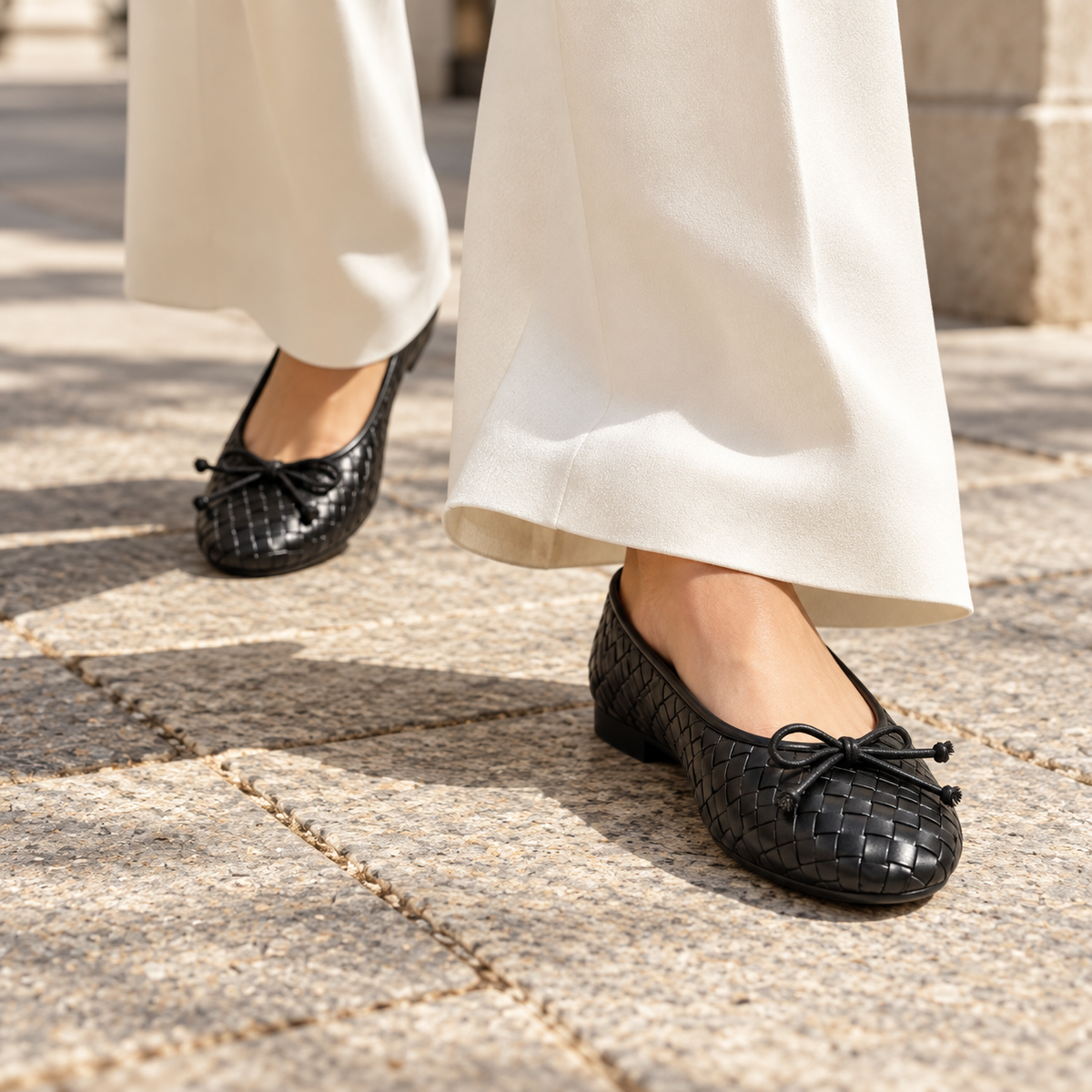 Women Bow Flats