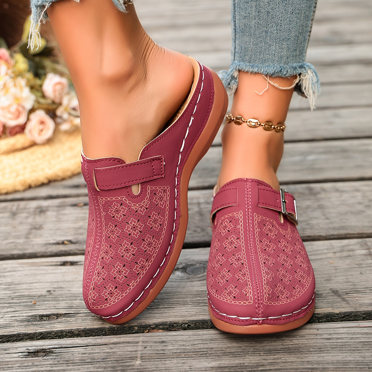 🔥Best Seller-Last Day Sale 60% OFF🔥Women's orthopedic open-back sandals