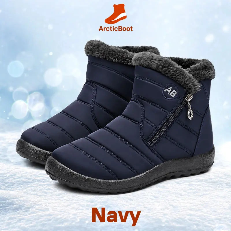 ArcticBoot - Thermal Waterproof Fleece-Lined Zip-Up Boots