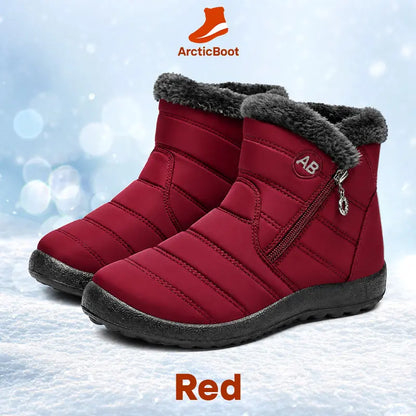 ArcticBoot - Thermal Waterproof Fleece-Lined Zip-Up Boots