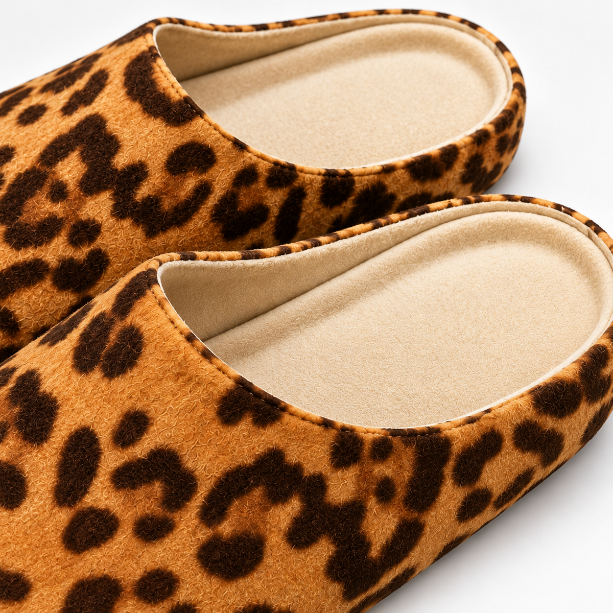 Comfortable Suede Slip-On Mules