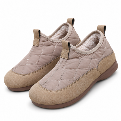 Comfortable Fleece-Lined Slip-On Shoes