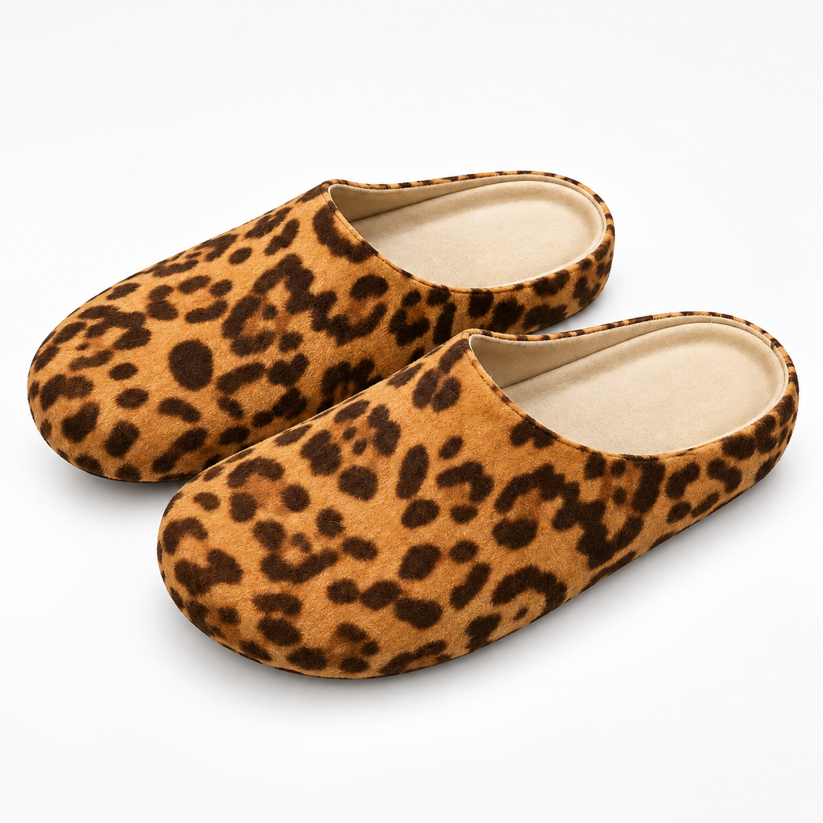 Comfortable Suede Slip-On Mules