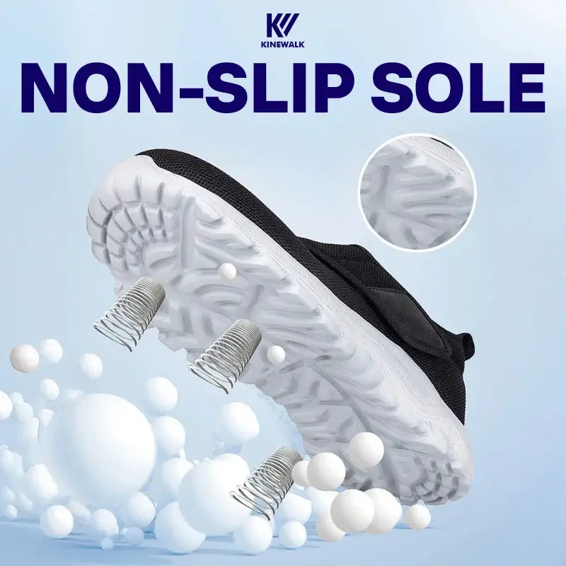 KineWalk - Comfort Orthopedic Shoes for Seniors, Edema & Diabetes