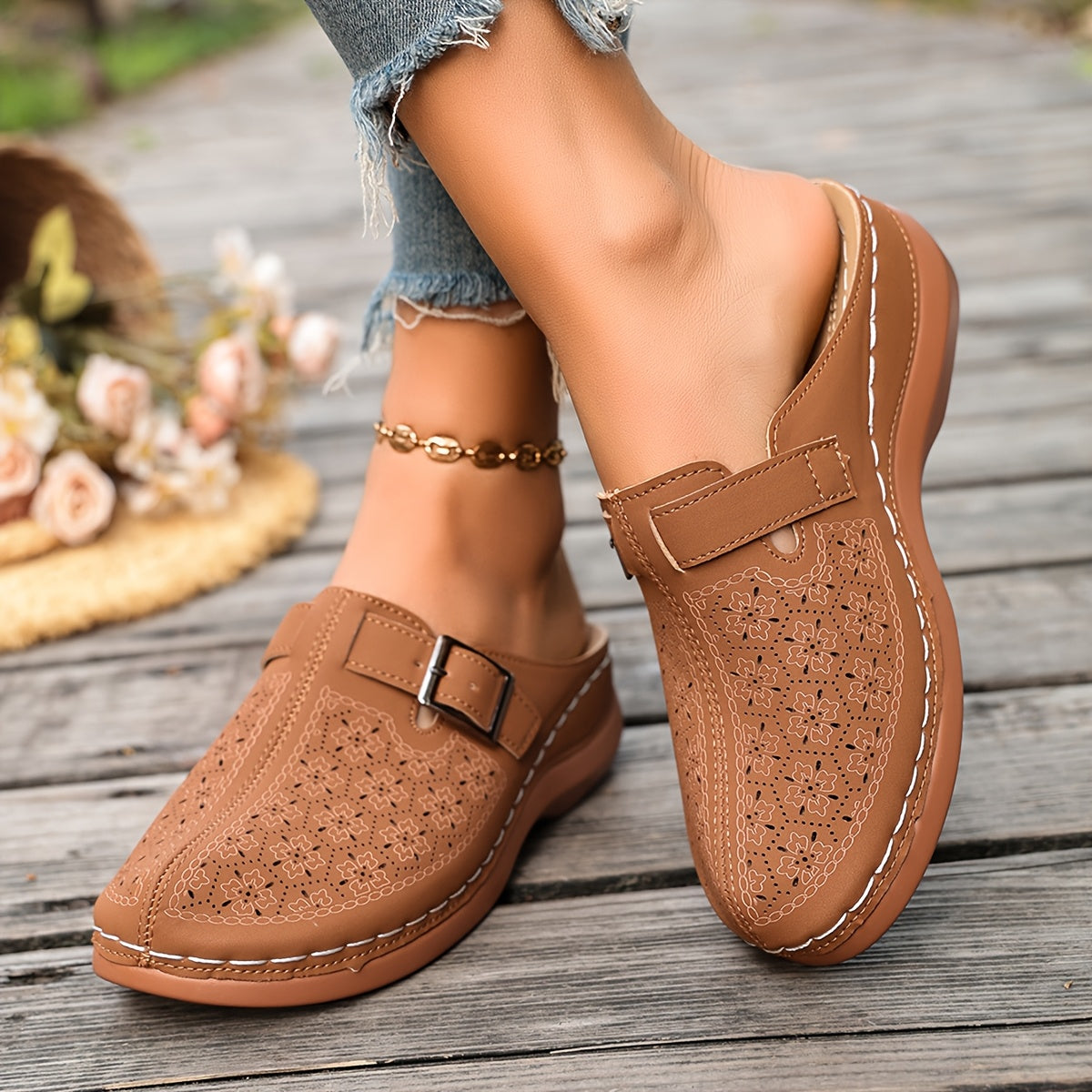 🔥Best Seller-Last Day Sale 60% OFF🔥Women's orthopedic open-back sandals