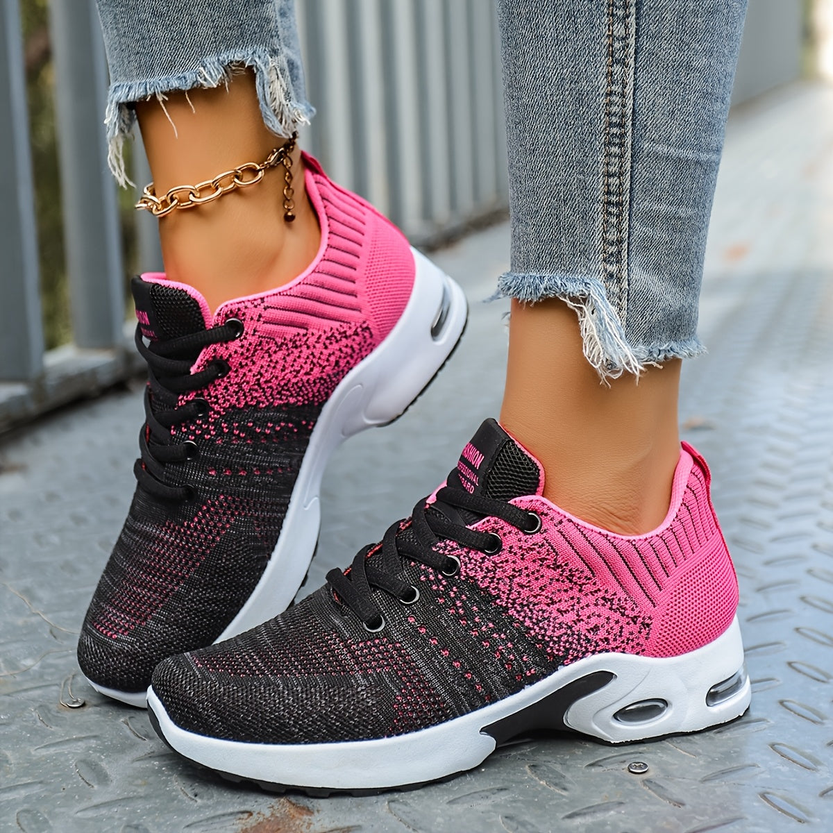 Orthopedic sneakers with a cushioned feel and breathable uppers.