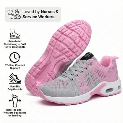 Talqimo™ Pro — 12-Hour Shift Shoes for All-Day Foot, Knee & Back Pain Relief