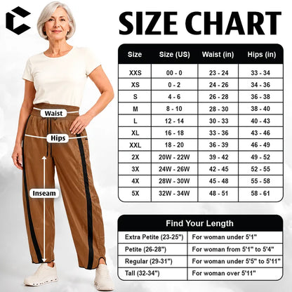 ChicComfy - Women Lightweight Comfort Track Pants