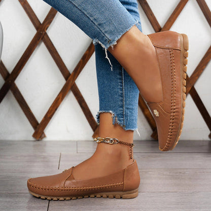 🔥Best Seller-Last Day Sale 60% OFF🔥 Orthopedic leather shoes, Lightweight, Anti-Slip, Breathable for Women