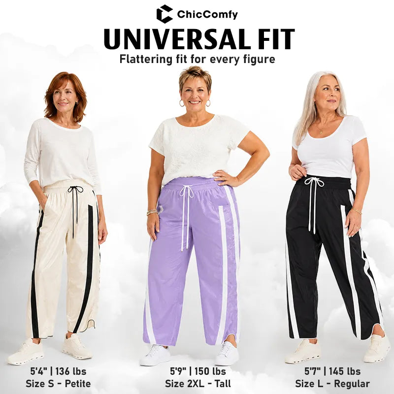 ChicComfy - Women Lightweight Comfort Track Pants