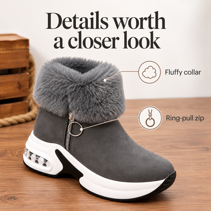 Best-selling insulated snow boots with a side zipper