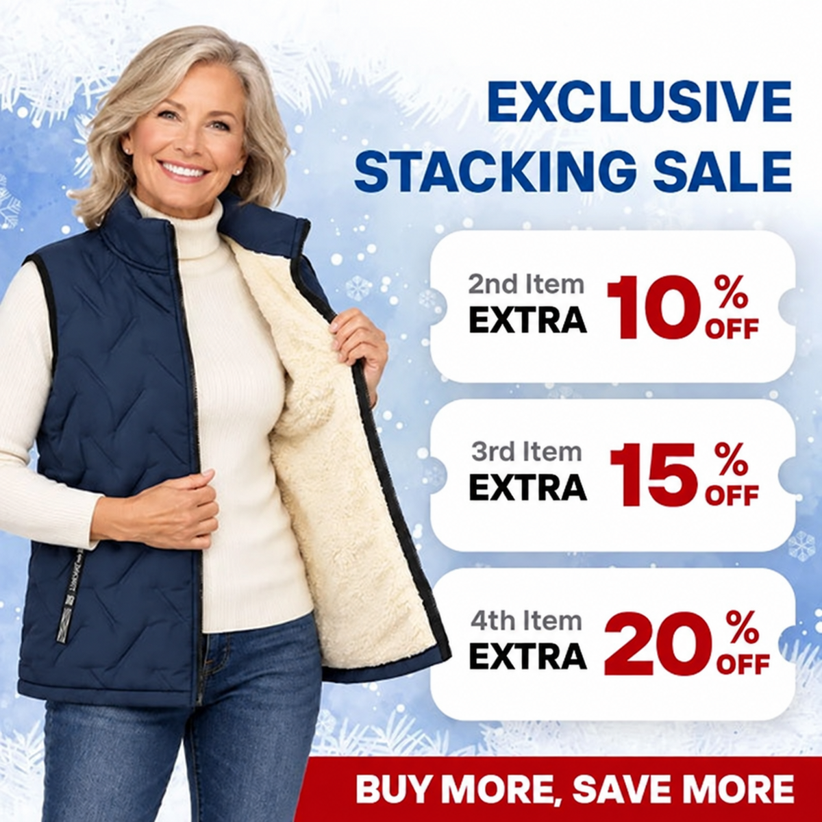 Waterproof Fleece-Lined Vest