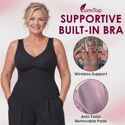 LumiTop - The Stay-Warm, Bra-Free Tank Top