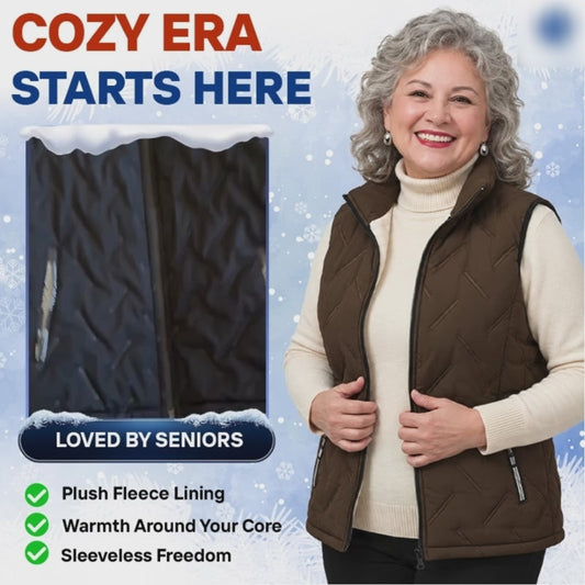 Waterproof Fleece-Lined Vest