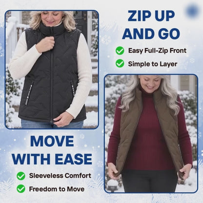 Waterproof Fleece-Lined Vest