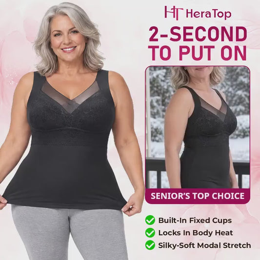HeraTop®-Thermal Built-In-Bra Tank with Stay-Put Pads