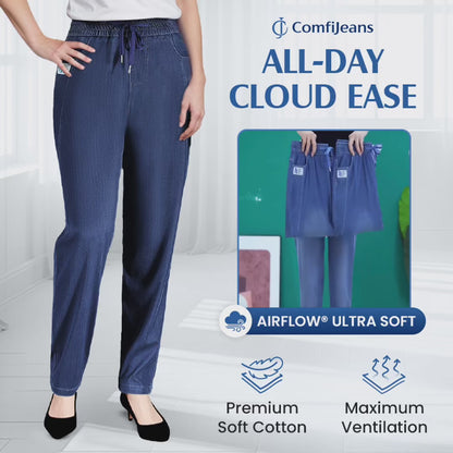 ComfiJeans - High Waist Ultra-Stretch Mom Jeans