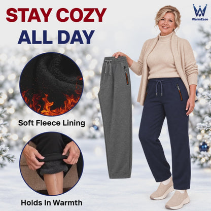 WarmEase - Fleece-Lined Casual Active Pants