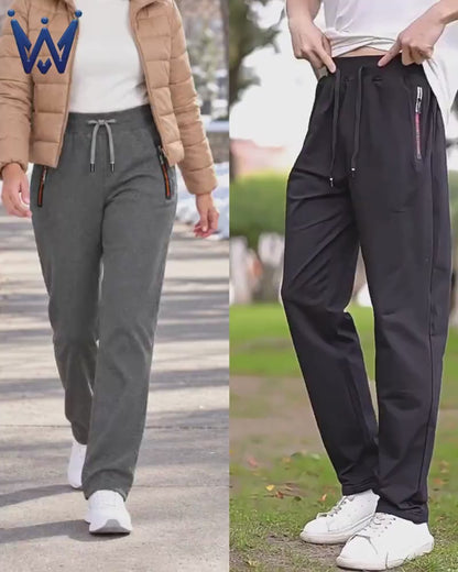 WarmEase - Fleece-Lined Casual Active Pants