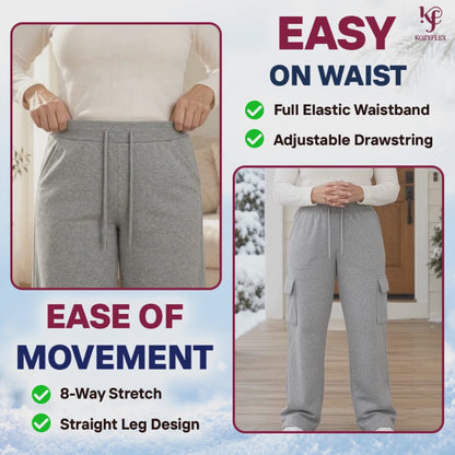 KozyFlex - Everyday Fleece Cargo Pants