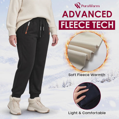 PuraWarm - Women's Comfort Stretch Thermal Fleece Pants