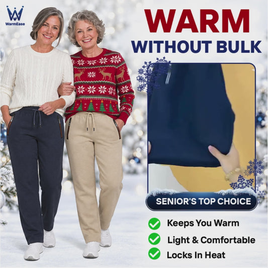 WarmEase - Fleece-Lined Casual Active Pants